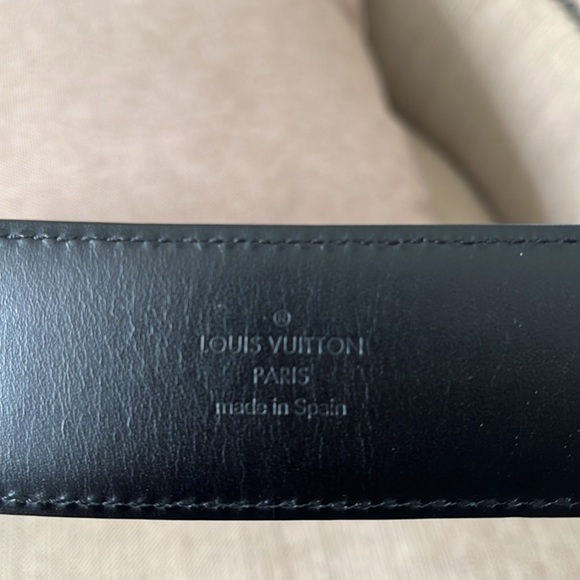 Authentic Louis Vuitton Damier Graphite Belt M9808 90/36 - Picture 5 of 8